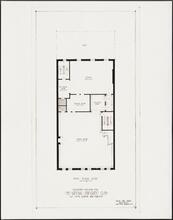 Tenth Floor Plan. Proposed Building for The National Democratic Club. 617 Fifth Avenue New York City