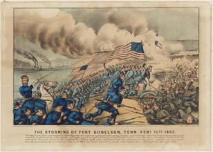 The Storming of Fort Donelson, Tenn. Feby. 15th 1862.