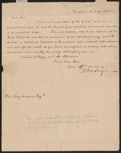 Letter from John Jay to Peter Jay Munro, July 20, 1818