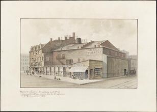Wallack's Theatre, Broadway and 13th Street.