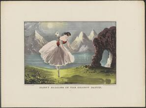 Fanny Ellsler in the Shadow Dance.