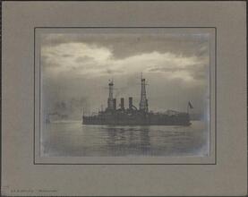 [U.S. Battleship "Minnesota".]