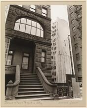 Brownstone Front and Skyscraper