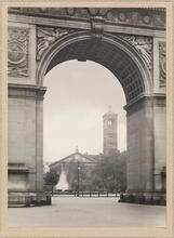 [Washington Square Arch.]