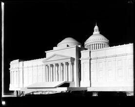 Model of the Brooklyn Institute of Arts and Sciences.