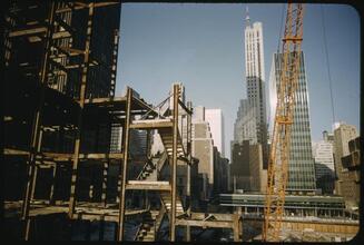 Changing New York [Construction site.]