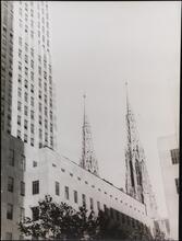 Radio City and spires of St. Patrick's.