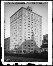 215 West 75th Street at the N.E. corner Broadway. Apartments, general exterior.