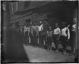 Drilling the Gang, Mulberry Street.