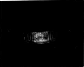 Swing Band Contest Sponsored by LOOK [Band performing on stage.]