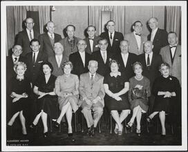 [Executives of the Yiddish Artists and Friends Actors Club.]