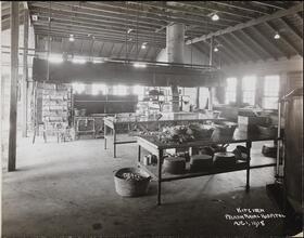 [Kitchen, Pelham Naval Hospital.]