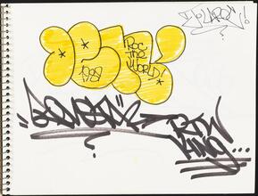 [Tagged page in LA 2's piece book.]