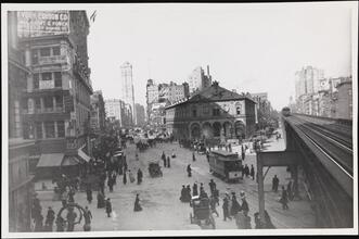 [Herald Square facing north.]