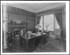 8 East 79th Street. H.  Schniewind Residence, den.