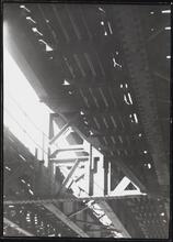 [Elevated railroad tracks.]