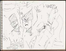 "SIE" [Page in LA 2's black book.]