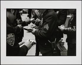 Police Work. Before a tour of duty.
