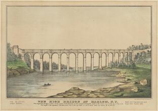 The High Bridge at Harlem, N.Y.