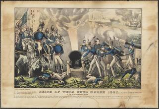 Siege of Vera Cruz March 1847.