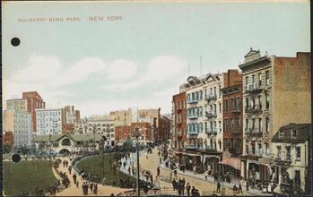 Mulberry Bend Park.  New York