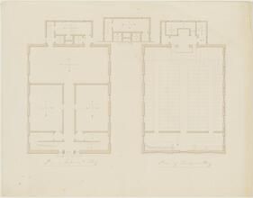 Plan of Basement Story.  Plan of Principal Story.