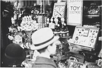 [Woolworth's window display.]