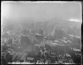 View south from Metropolitan Life Insurance tower Madison Square.