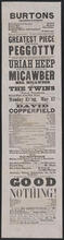 Monday evening, May 17, will be played the celebrated drama in three acts, "David Copperfield"