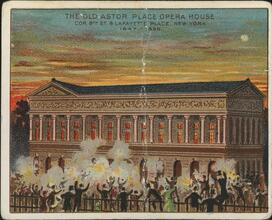 The Old Astor Place Opera House.