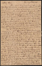 Letter from John De Lancey to John Peter De Lancey, July 2, 1808