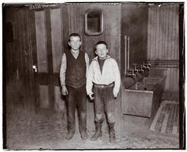 Duane Street Newsboys' Lodging House, John & Willie.