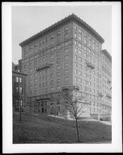 Riverside Drive and 100th Street, S.E. corner. General exterior.