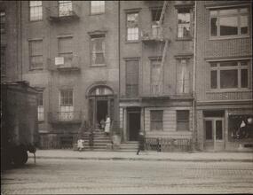 [Hudson Street between Beach Street and Hubert Street.]