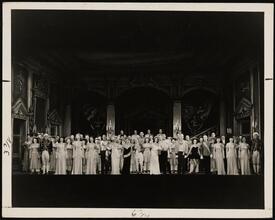 ["Sweethearts" theater still.]