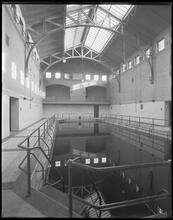 East 23rd Street and First Avenue. Public Baths swimming pool.
