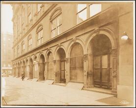 Cooper Square and Astor Place. View of Cooper Union looking north
