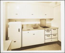 230 Central Park South. The Southmoor Apartments. Interior, kitchen