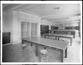 Importers and Traders Bank. Clerks' room.