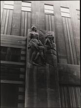 Sculpture on Radio City.