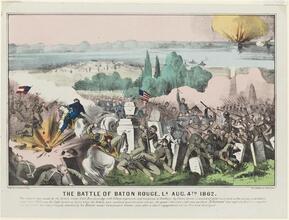 The Battle of Baton Rouge, La. Aug. 4th 1862.