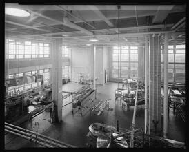 12th Avenue between 47th and 48th Street. Dairylea Milk Building, interior large room for bottling to show tile.