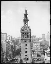 Madison Square Garden, detail of tower.