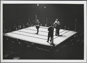 69 West 66th Street. St. Nicholas Rink. Wrestling match