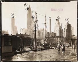 Fulton Street Dock: Manhattan Skyline