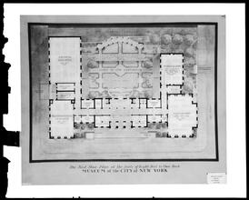 Museum of the City of New York, first floor plan.