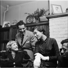 Leonard Bernstein [Party guests talking.]