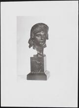 [Model of the head of the Statue of Liberty.]