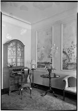 Mrs. R. Eldridge [residence]. Living room corner.