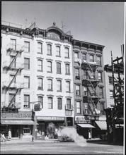 [7th Avenue and Bleecker Street.]